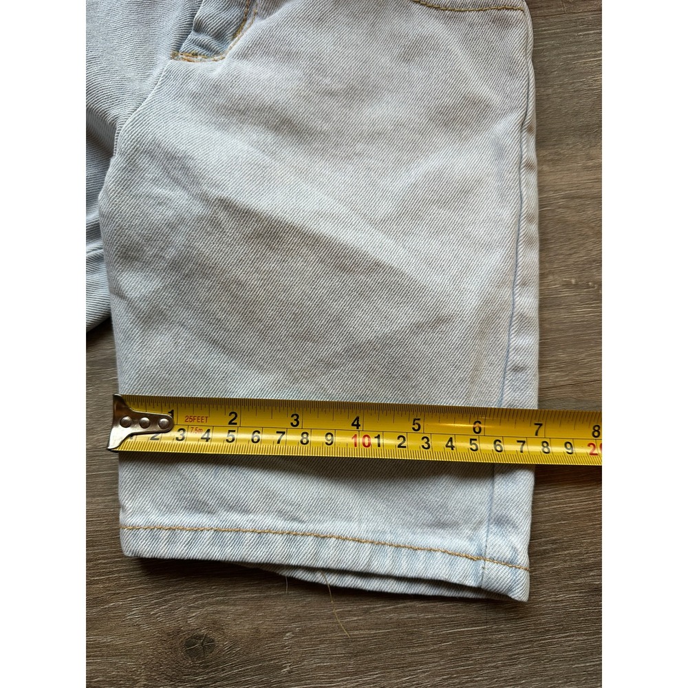 Vintage Baby Guess Light Wash Denim Shorts Size 4Y Button Fly - Picture 13 of 14